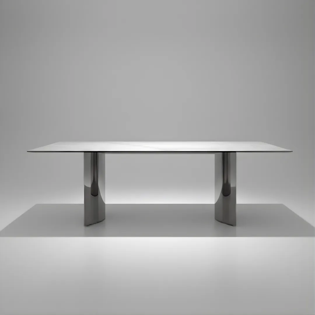 HALF-MOON DINING TABLE
