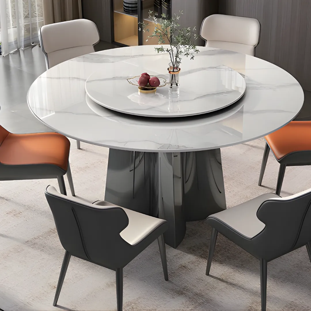 SYCZ-030 FOUR-LEAF CLOVER ROUND DINING TABLE
