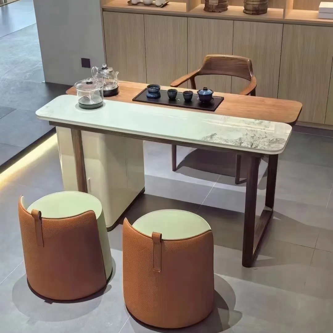 688J SOLID WOOD TEA TABLE