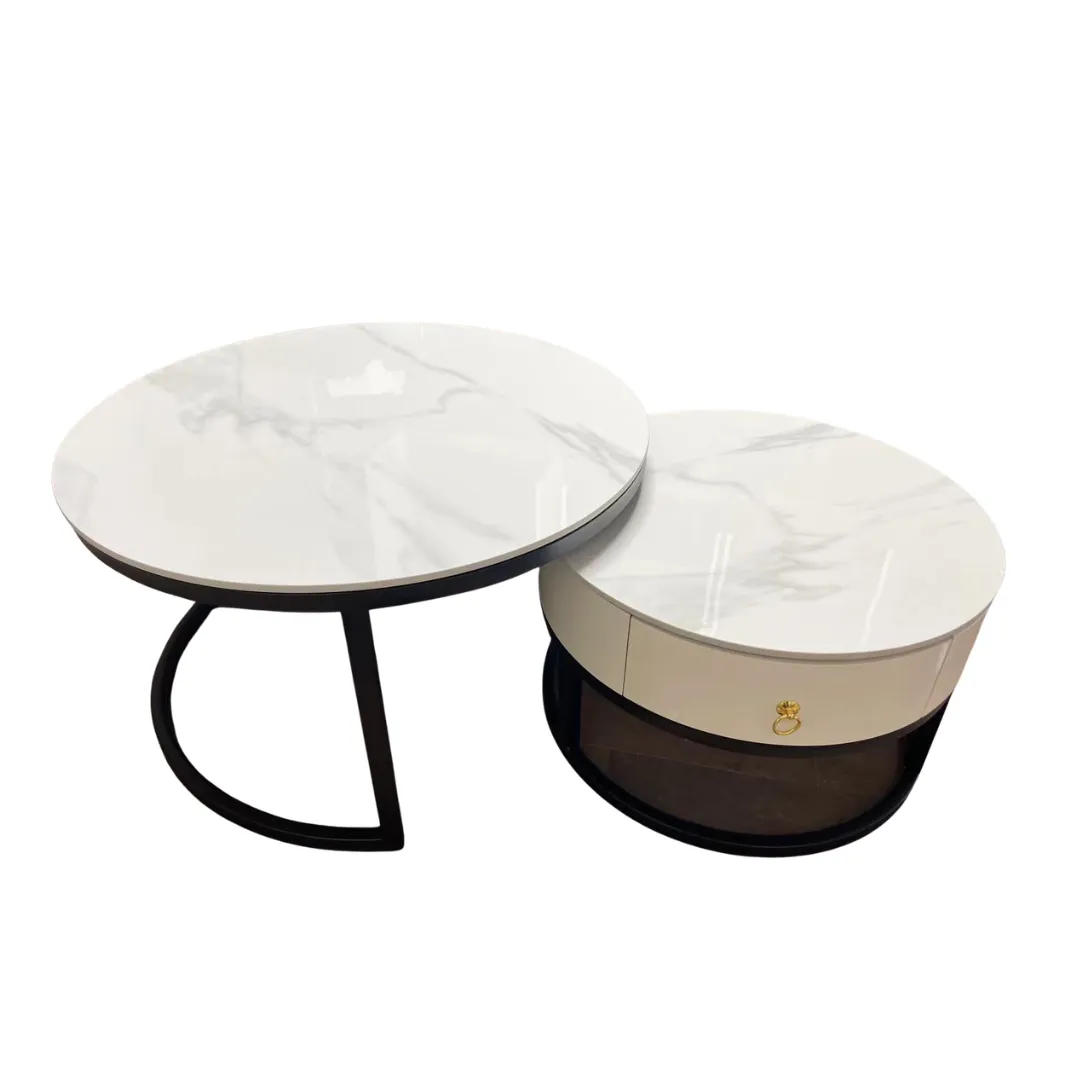 SYCJ-01 COFFEE TABLE WITH DRAWERS – LARGE & SMALL