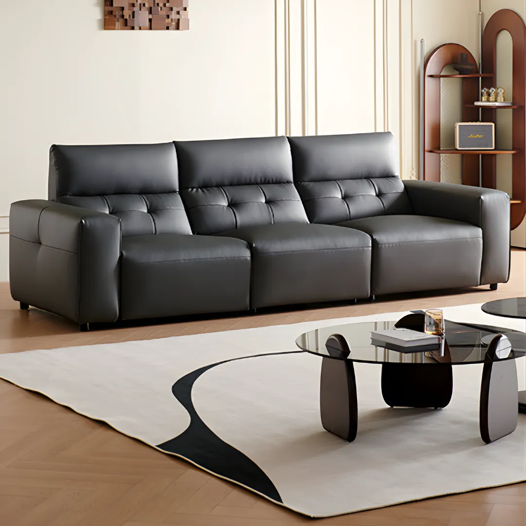 B51# MODULAR POWER RECLINER SOFA SET (RIGHT ELECTRIC + CENTER + LEFT UNIT)